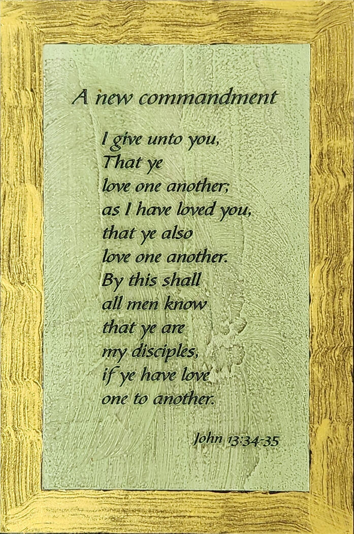 Painting &amp; engraving on black cast acrylic sheet